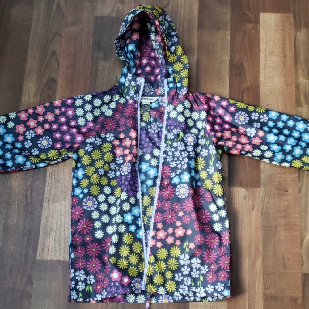Lands End nylon rain jacket